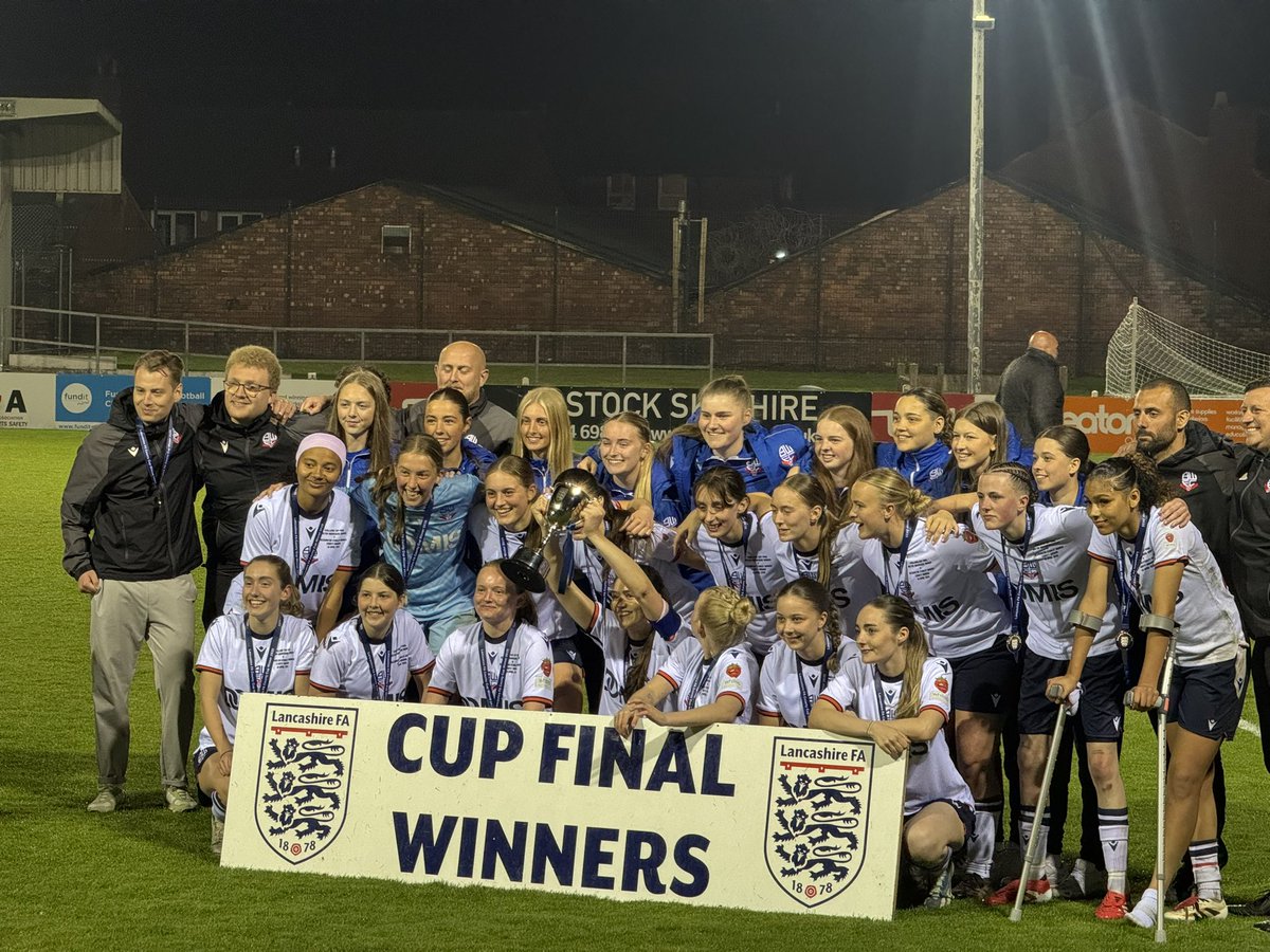 Congratulations <a href="/OfficialBWFCW/">Bolton Wanderers Women</a>