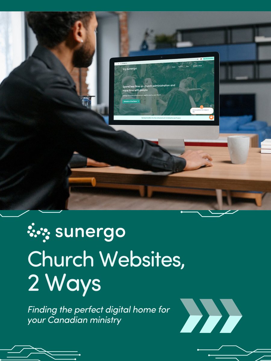 SunergoSystems's tweet photo. Your church's digital front door matters! We offer two Canadian website solutions:

✅ Pre-built frameworks: Beautiful, affordable templates with your branding 

✅ Custom design: Unique websites built specifically for your ministry

Pay in CAD, and all your data is hosted in🇨🇦 https://t.co/pbVmIDuG9N