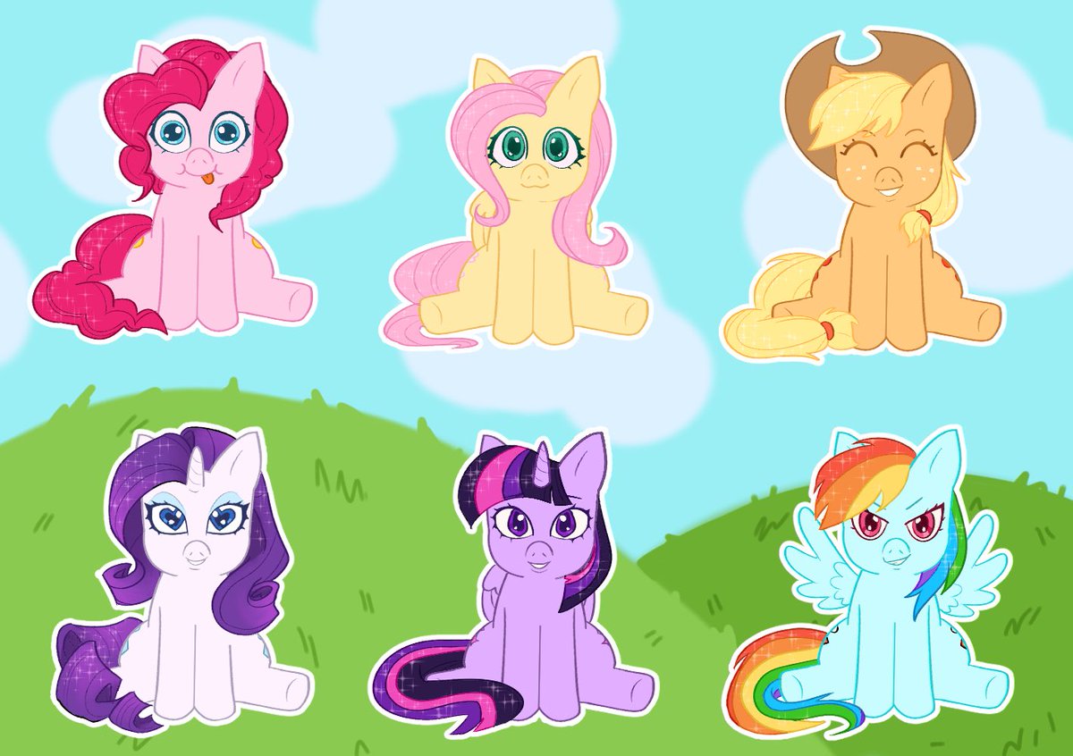 MANE SIX STICKER DESIGNS ARE DOOONE WAHOO!!! oomfs who is your favorite of the mane 6 and why is it applejack

#mlpfim #mylittlepony