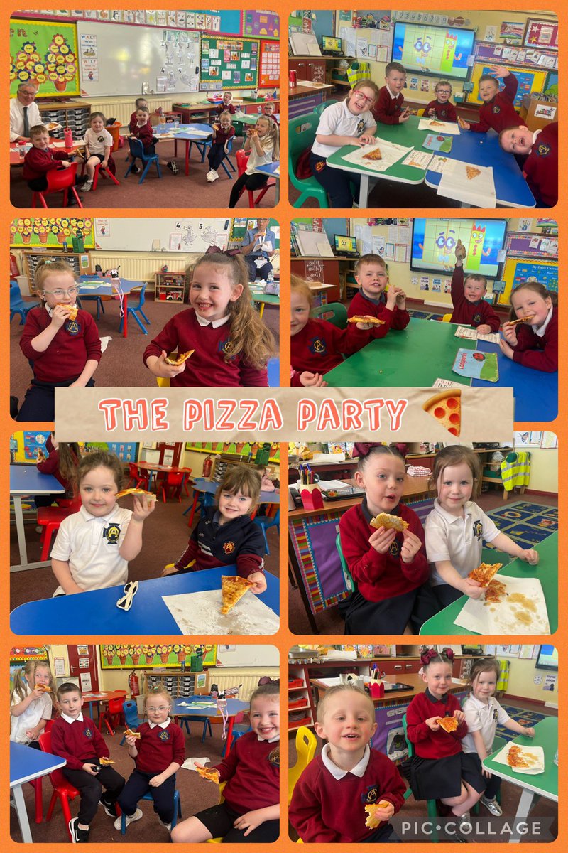 MissCollins1234's tweet photo. P1D have loved learning about different foods from around the world and discussing foods that they like and dislike. Today we had fun working as a team to make some yummy pizzas for our pizza party and invited Mr McCabe to come along for a slice! 🍕 @StOPPSBelfast https://t.co/0BbKRpa8o3