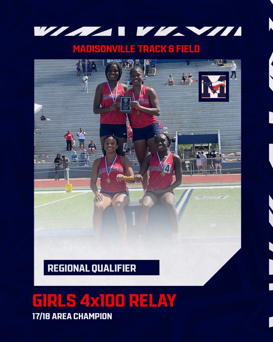 🚨🚨 REGIONAL QUALIFIER 🚨🚨 

<a href="/MCISDAthletics/">Madisonville Tx Athletics</a> <a href="/Coach_Nealey/">Tarsha Nealey</a>