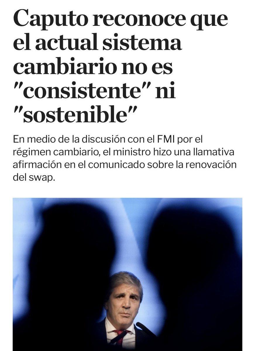 Todo igual a Videla y Martínez de Hoz. El inicio, el desarrollo y el final. Qué manera de mentirle a la población. Hasta prometiendo dólar a 600 pesos. Sigo impresionado de que en Argentina siempre pase lo mismo.