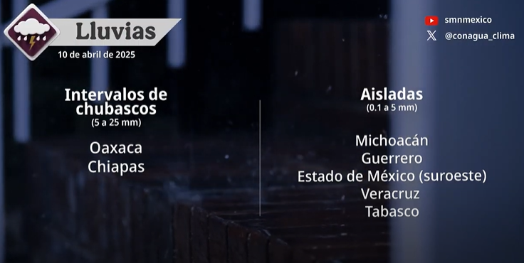 cuartopoder2010's tweet image. 10 de abril de 2025 8:00h #pronósticodeltiempo youtu.be/VEaYgbArCo8?si… a través de @YouTube