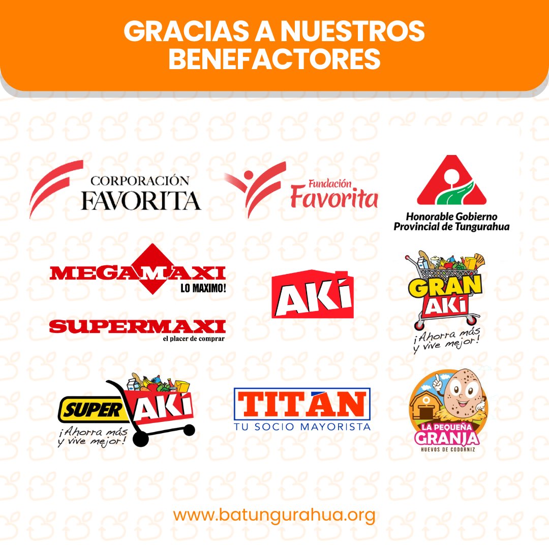 batalimentos's tweet photo. ¡Cada aporte cuenta y transforma vidas! ✨ 
Aliados y benefactores 🤝

#BancoDeAlimentosTungurahua #GestiónMarzo #SolidaridadQueAlimenta https://t.co/ktBhQPCjk3