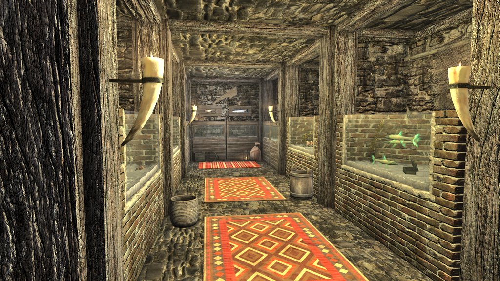 PauloNunesBR_'s tweet photo. Acho muito bacana essa mecânica de construção de casas no Skyrim: Hearthfire. Além de muito útil pra organizar os itens (sim, sou Zé Lootinho demais 😅), as salas de armaduras e troféus ficam estilosas demais...e agora até aquário dá pra colocar. 👌
#Skyrim #Heartfire #XboxShare