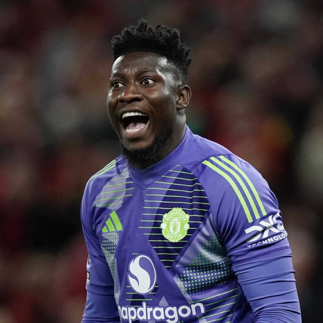 StretfordEndx's tweet photo. After all the antics of the last couple days and tonight’s performance I think that is the end of Onana’s United career. Have to look to ship him on in the summer. Will never win the big trophies with him in net. https://t.co/jUkBrPA2uZ