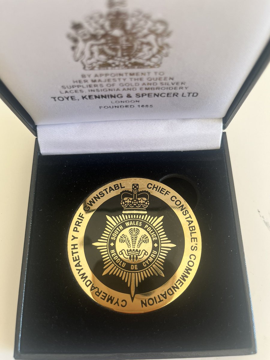 Former High Sheriff of West Glamorgan (@hsofwestglam) on Twitter photo 🙏So honoured to receive the highly prestigious Chief Constable’s Commendation in recognition of my Critical Bleed Control kits roll out and its lasting impact on public safety. 🙏 CC Jeremy Vaughan KPM and <a href="/swpolice/">South Wales Police</a> for all your support. Helping to save lives
<a href="/highsheriffs/">High Sheriffs' Association of England and Wales</a> 🙏So honoured to receive the highly prestigious Chief Constable’s Commendation in recognition of my Critical Bleed Control kits roll out and its lasting impact on public safety. 🙏 CC Jeremy Vaughan KPM and <a href="/swpolice/">South Wales Police</a> for all your support. Helping to save lives
<a href="/highsheriffs/">High Sheriffs' Association of England and Wales</a>