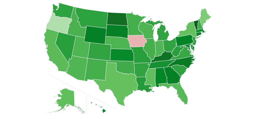 IAPolls2022's tweet image. Most Popular Governors (net approval)

🔴 Phil Scott (VT): +58
🔴 Kelly Armstrong (ND): +49
🔵 Andy Beshear (KY): +43
🔵 Josh Stein (NC): +38
🔴 Brian Kemp (GA): +34
🔴 Larry Rhoden (SD): +34
🔴 Mark Gordon (WY): +34
🔵 Josh Green (HI): +33
🔵 Josh Shapiro (PA): +32
🔵 Ned Lamont…