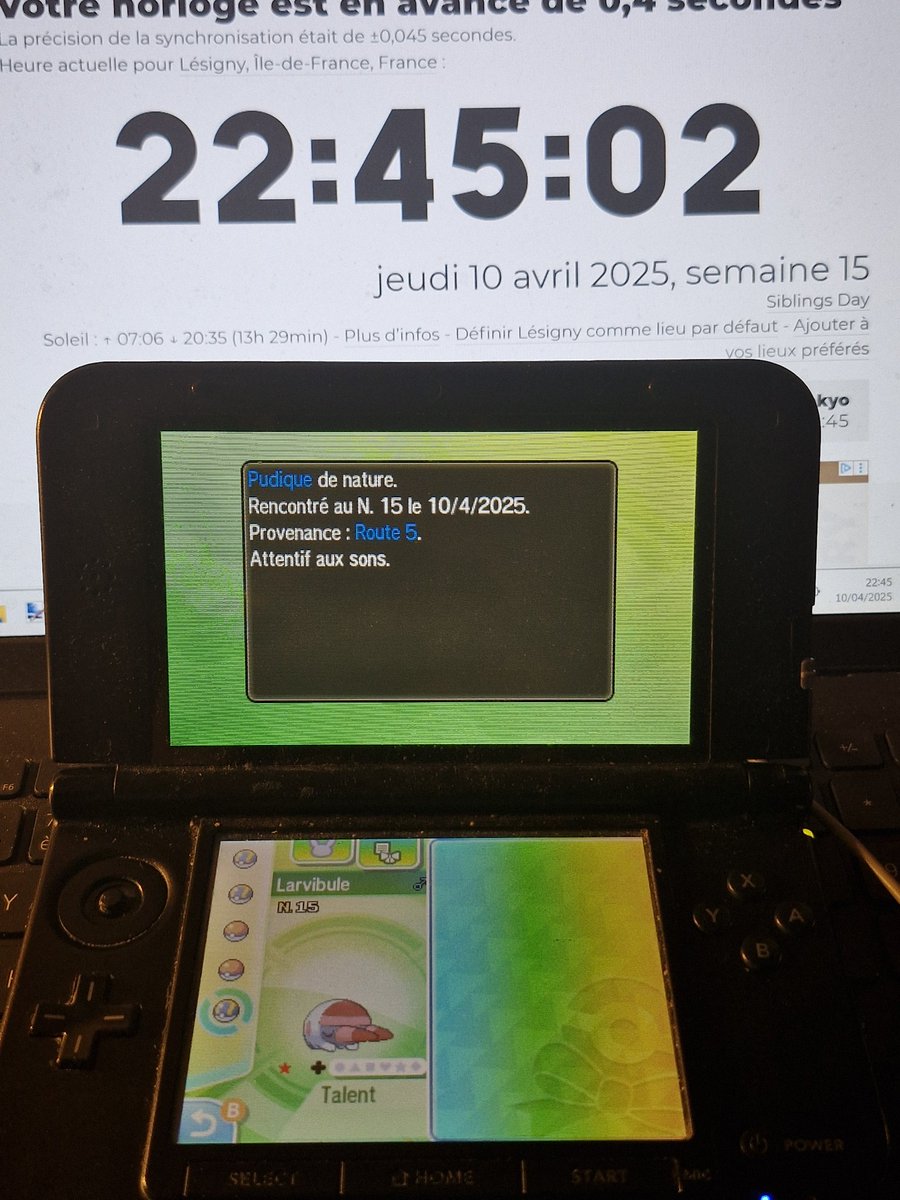XdmFr's tweet image. Pendant un magnifique crash discord, Larvibule shiny tombe en seulement 2104 rencontres
Phase 4 pour Picassaut
#SHLS9 #SHLCUP2