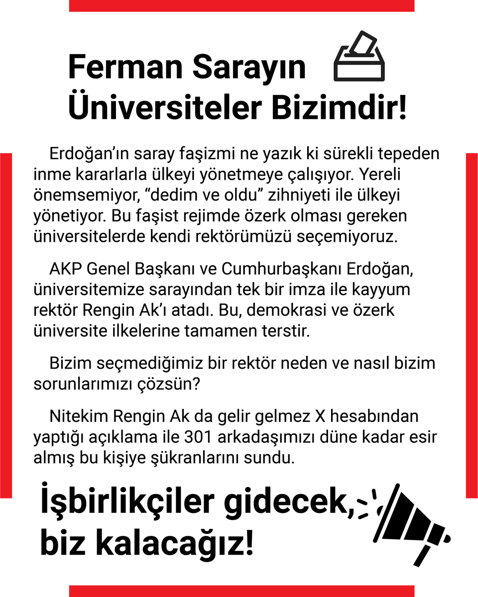 Yeni atanan kayyum rektör hakkında.