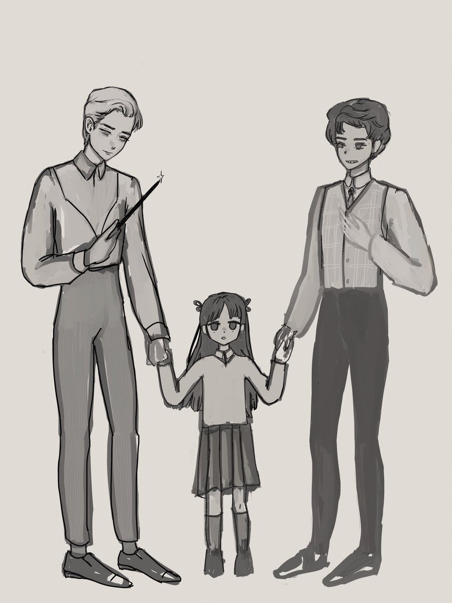 MC accidentally took de-ageing potion #OminisGaunt #SebastianSallow #HogwartsLegacyMC