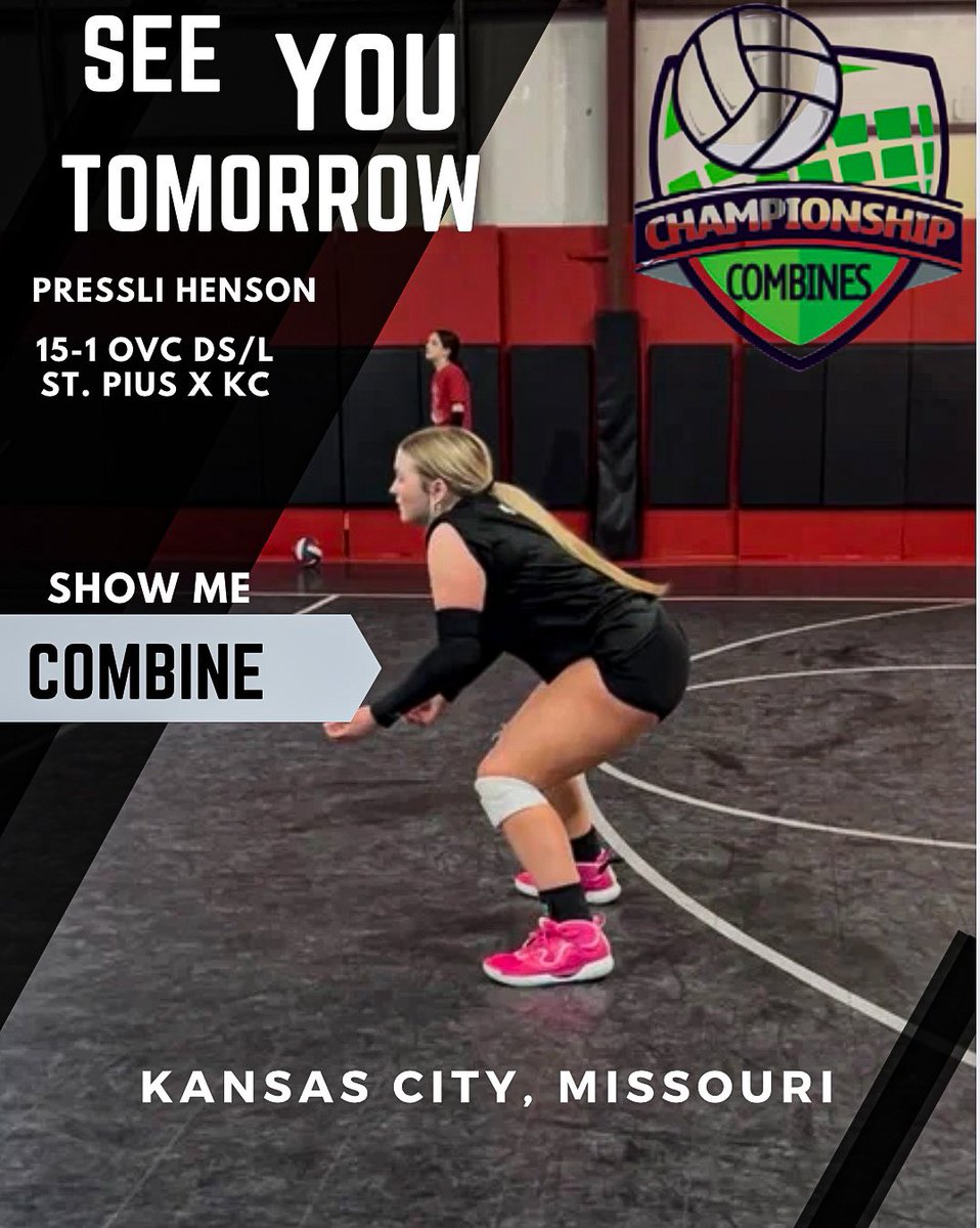 Pressli Henson (@presslih38119) on Twitter photo Thank you for the invite! See you at the SHOW-ME COMBINE tomorrow #kansascity #presslihenson #11 15-1 <a href="/OptimumVCKC/">Optimum Volleyball Club</a> <a href="/spxladywarriors/">Coach Daniels</a> DS/L #volleyball #hoa #classof2028 #vb #libero #letsgo #combine 🤙🏼 #hoa #volleyballplayer Thank you for the invite! See you at the SHOW-ME COMBINE tomorrow #kansascity #presslihenson #11 15-1 <a href="/OptimumVCKC/">Optimum Volleyball Club</a> <a href="/spxladywarriors/">Coach Daniels</a> DS/L #volleyball #hoa #classof2028 #vb #libero #letsgo #combine 🤙🏼 #hoa #volleyballplayer