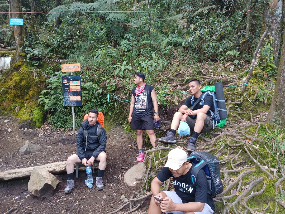 Adatidak3's tweet photo. Diduga para pemuda ini karena terlalu lelah mendaki mereka sepakat beralih hobi jadi kolektor perangko drpd mendaki... https://t.co/z3lfijLQkR