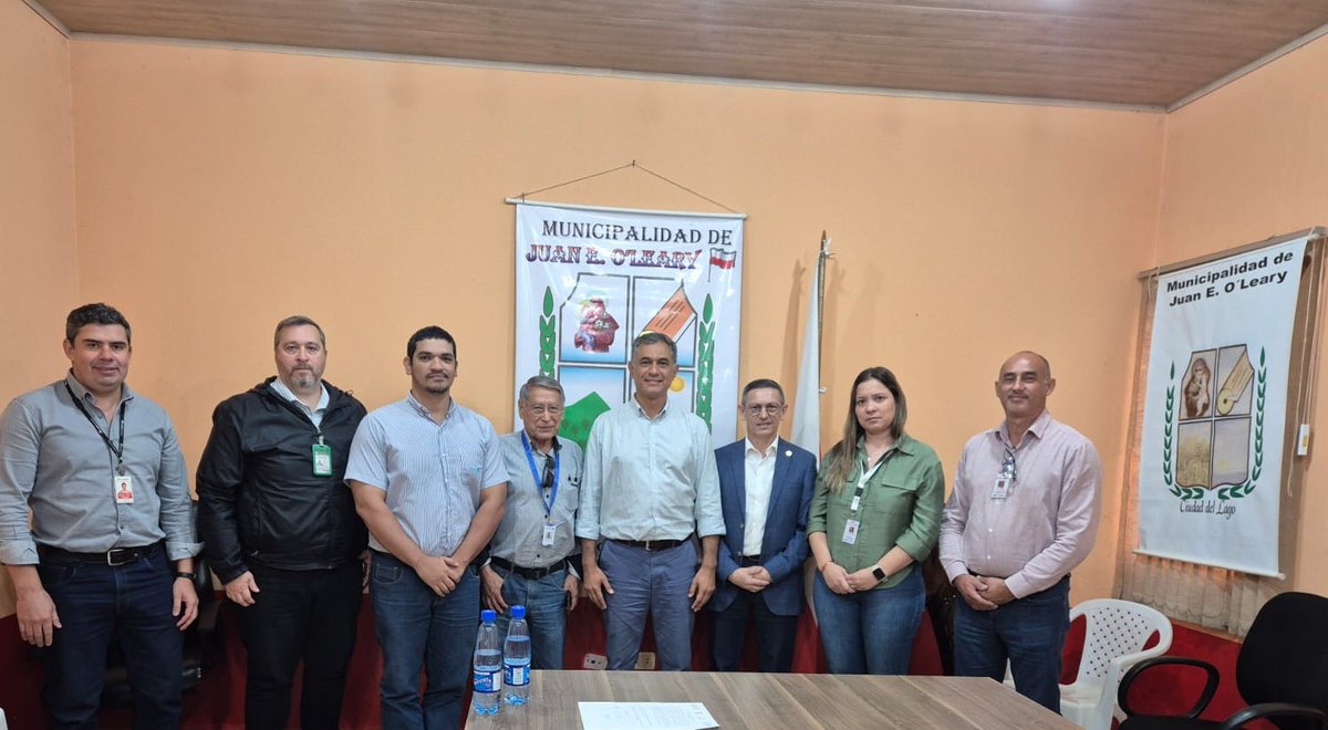 Gabinete Social (@gabsocialpy) on Twitter photo En el marco de la implementación del Sistema de Protección Social, en distrito de Juan E. O’Leary, se llevó a cabo una reunión interinstitucional para el fortalecimiento del sistema de abastecimiento de agua potable, con la presencia del Director Ejecutivo y autoridades En el marco de la implementación del Sistema de Protección Social, en distrito de Juan E. O’Leary, se llevó a cabo una reunión interinstitucional para el fortalecimiento del sistema de abastecimiento de agua potable, con la presencia del Director Ejecutivo y autoridades