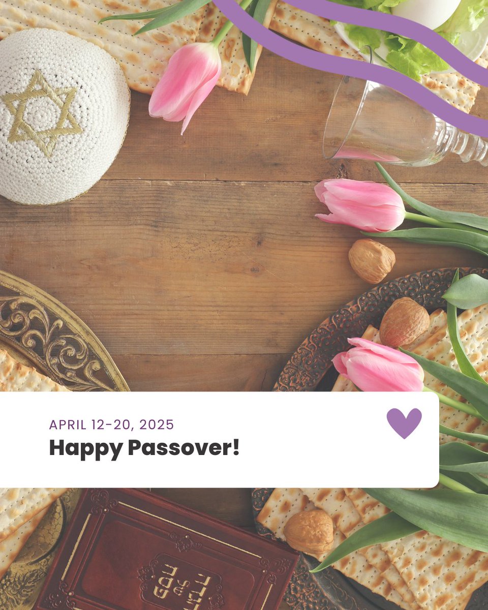 Happy Passover! 

May your Seder be filled with stories of hope and compassion that inspire us all to continue working towards a world where every family has the support they need to thrive.

Chag Sameach!