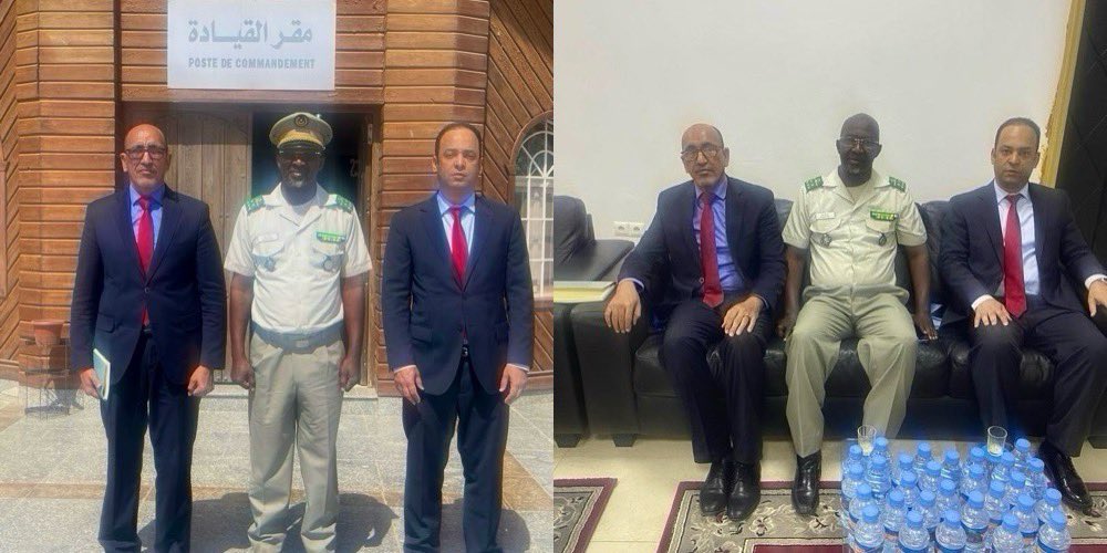 8  ابريل 2025 ،قام صاحب السعادة المدير العام للأكاديمية الدبلوماسية الموريتانية السيد/ الطالب اخيار عبدي سالم أبابي،  بزيارة لكلية الدفاع التابعة لمجموعة دول الساحل الخمس؛ حيث عقد جلسة عمل مع مديرها العام اللواء محمد الأمين أبلال.
