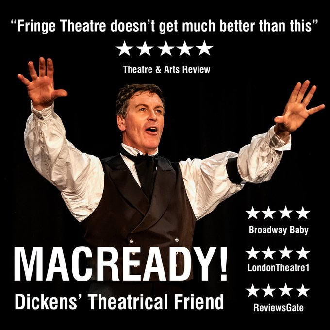 starlingce's tweet photo. Absolutely splendid performance from @StratfordProds.  Looking forward to seeing you at @RoperyHall again soon. #macready #dickens @PhillippaW2 https://t.co/QoAcKdDp9q