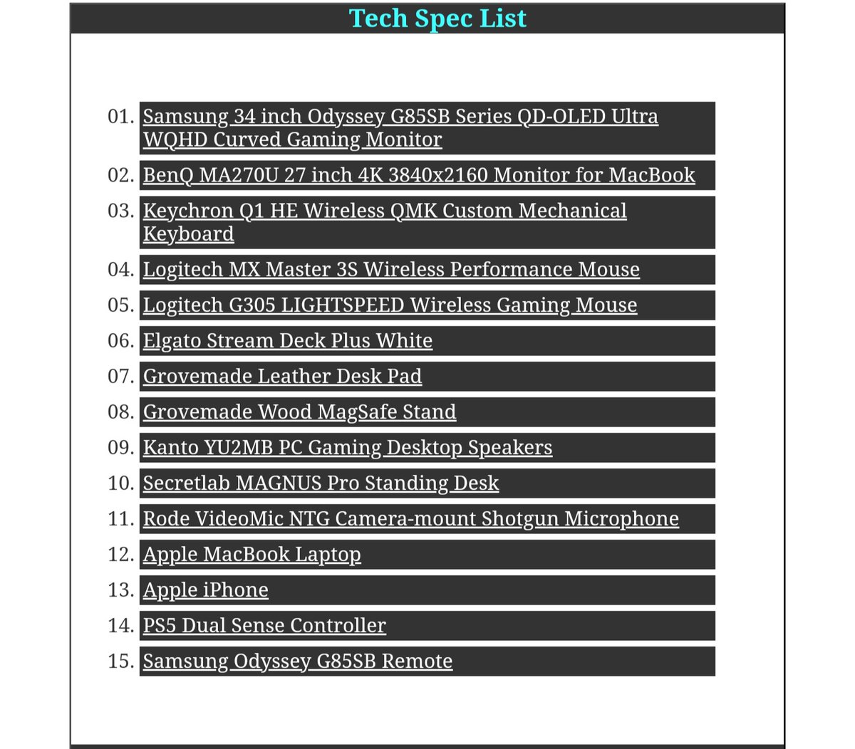 CyberTechWare's tweet image. Level up your home office with high-tech desk setup inspiration! 🌐🖥️ Explore more at CyberTechWare.com. #TechDesk #Samsung #BenQ #Logitech #Keychron #Elgato #Grovemade #Kanto #SecretLab #Rode #Apple #Sony #PlayStation #MacBook #iPhone #DeskSetup