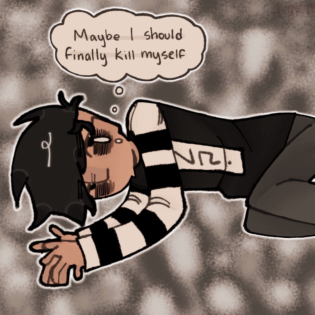 tokosparrow's tweet photo. maybe i am him and maybe he is me #johnnythehomicidalmaniac #jthm #johnnyc #nny #jthmjohnny #jthmnny https://t.co/s9wYmAcz2T