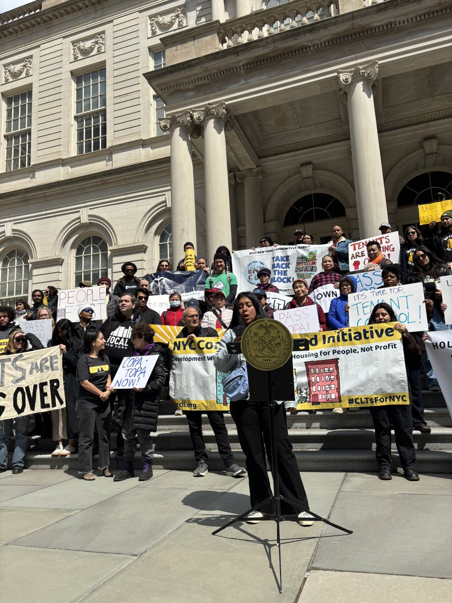 NYCCLI (@nyccli) on Twitter photo “OUR COMMUNITIES ARE NOT FOR SALE!”—Pam from <a href="/wqclt/">Western Queens Community Land Trust</a> demanding that NYC Council and Mayor Adams pass the #PublicLandForPublicGood act, #COPA and #TOPA 💪💪 “OUR COMMUNITIES ARE NOT FOR SALE!”—Pam from <a href="/wqclt/">Western Queens Community Land Trust</a> demanding that NYC Council and Mayor Adams pass the #PublicLandForPublicGood act, #COPA and #TOPA 💪💪