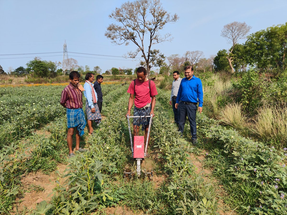 ajitkrbgp's tweet photo. Farmers from #Sambalpur, #Odisha associated with a well recognised Farmer Producer Company tried &amp; tested Battery operated Smart Agri Tools by @stepupify  #stepupify

@SELCOFoundation  @SabagrisOffice   @startup_bihar https://t.co/ttrprLlodb