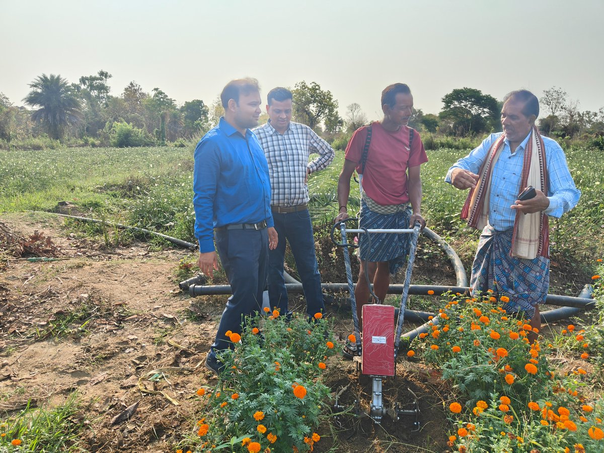 ajitkrbgp's tweet photo. Farmers from #Sambalpur, #Odisha associated with a well recognised Farmer Producer Company tried &amp; tested Battery operated Smart Agri Tools by @stepupify  #stepupify

@SELCOFoundation  @SabagrisOffice   @startup_bihar https://t.co/ttrprLlodb
