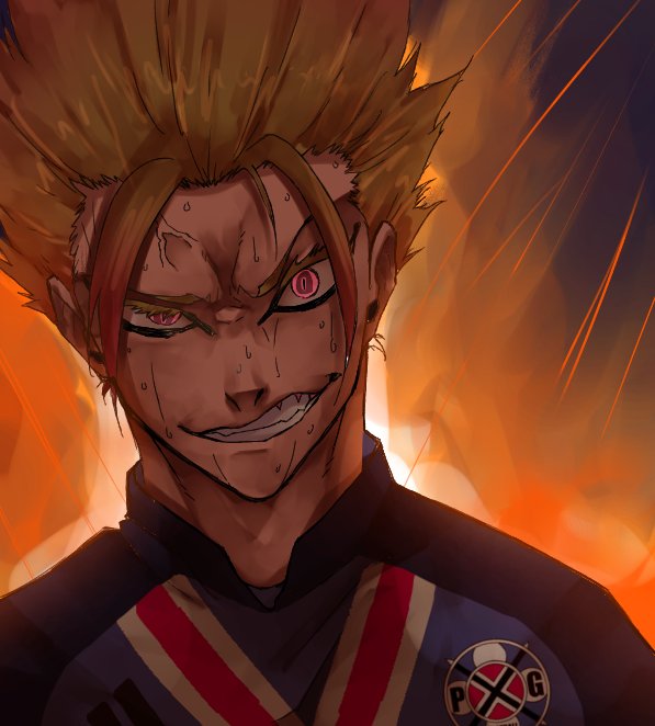 i colored #shidouryusei from #bluelock