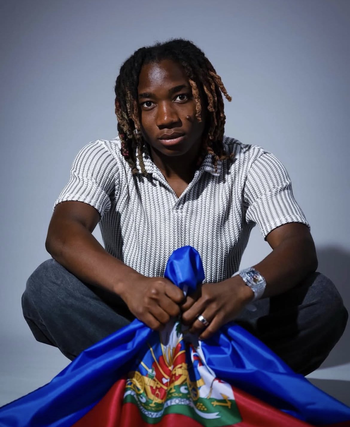 Dumornay alzó la voz para dar a conocer la situación política que se vive en Haití. (Foto: @dumornay_corven)