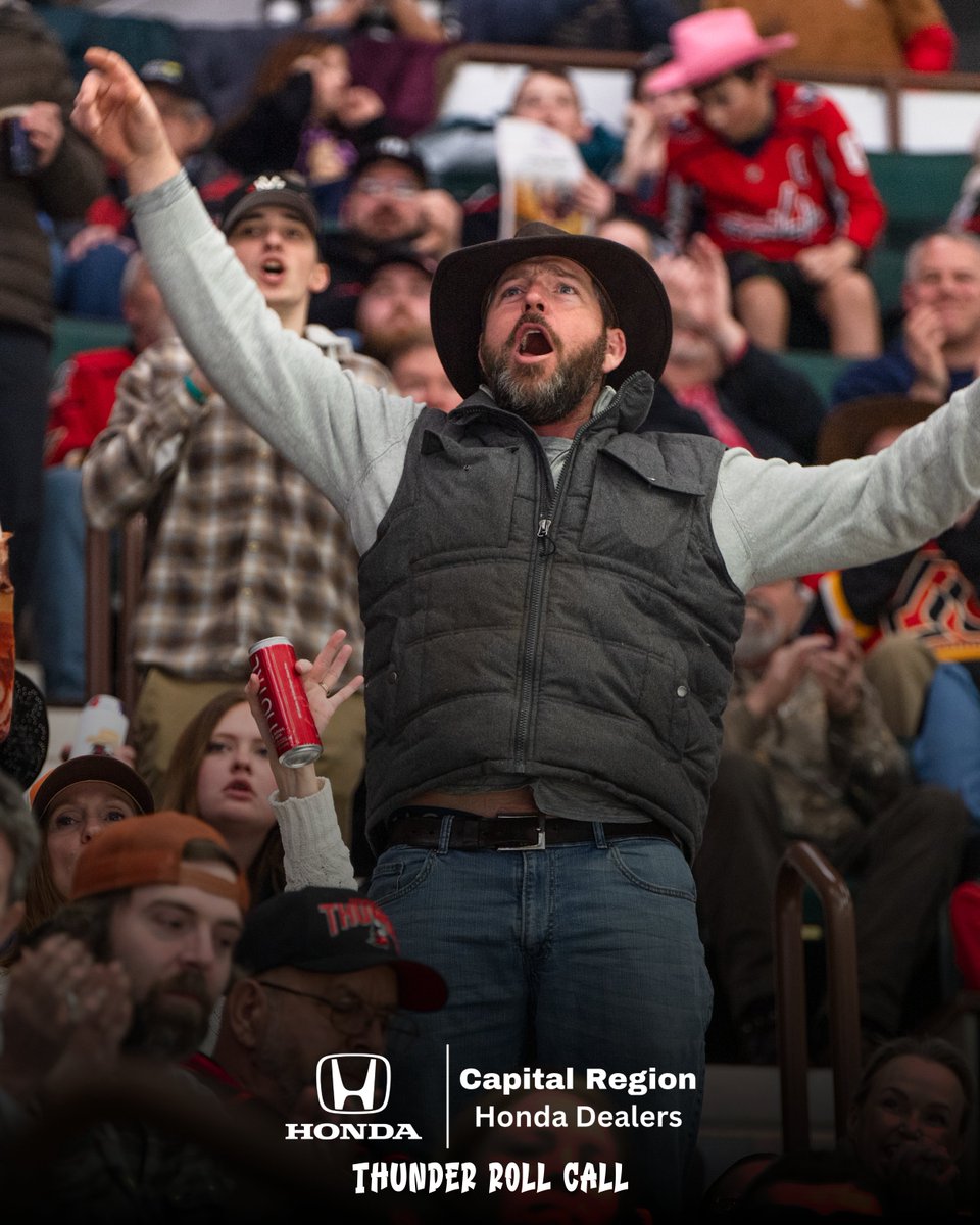 ECHLThunder's tweet photo. Final home #ThunderRollCall of the season!
Let us know where you're tuning in from β‘οΈ
π§: @HITS959WCQL
π₯: @FloHockey https://t.co/IzR1LQp7wr