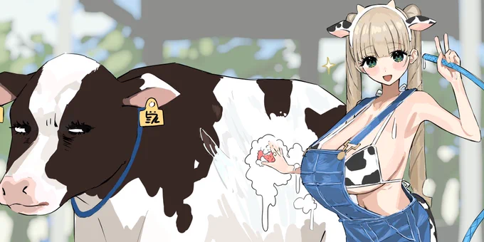 ファンボのバナー用に描いた 