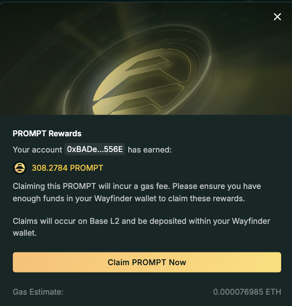 FadingCons's tweet image. wayfinder $PROMPT エアドロップの請求が生きている

まともな割り当てを受け、フェーズ2を辛抱強く待っている。

キャッシュしている人は、ここで自分の分をチェック：
cache.wayflnder.io/claim-prompt