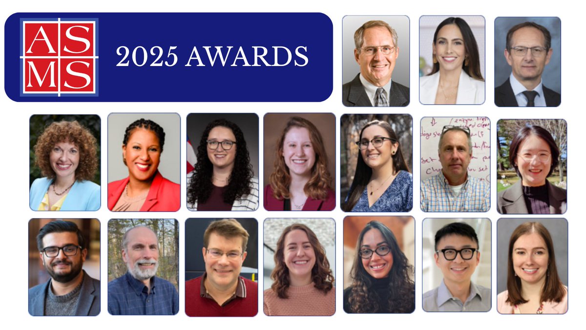 Am Soc for Mass Spec (@asmsnews) on Twitter photo 2025 <a href="/asmsnews/">Am Soc for Mass Spec</a> Awards! Join us in congratulating the 2025 recipients. We look forward to recognizing them all at #ASMS2025 in Baltimore.
Learn more: asms.org/about-asms-awa⦠2025 <a href="/asmsnews/">Am Soc for Mass Spec</a> Awards! Join us in congratulating the 2025 recipients. We look forward to recognizing them all at #ASMS2025 in Baltimore.
Learn more: asms.org/about-asms-awaā¦