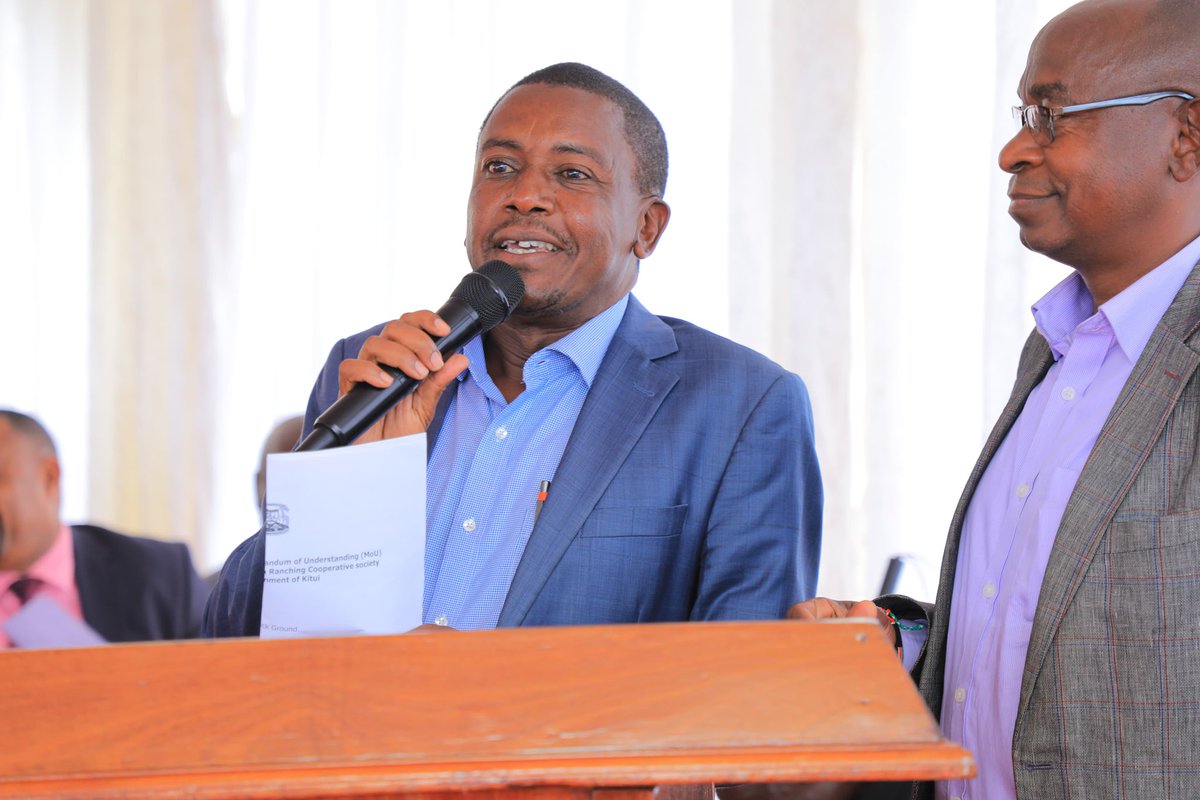 KituiCountyGovt's tweet photo. He added that technology would be used to promote and sustain the Society’s activities, including value addition. The County also plans to review existing lease terms to allow the Society to expand into other ranching-related activities. https://t.co/yV1g2Ss8if