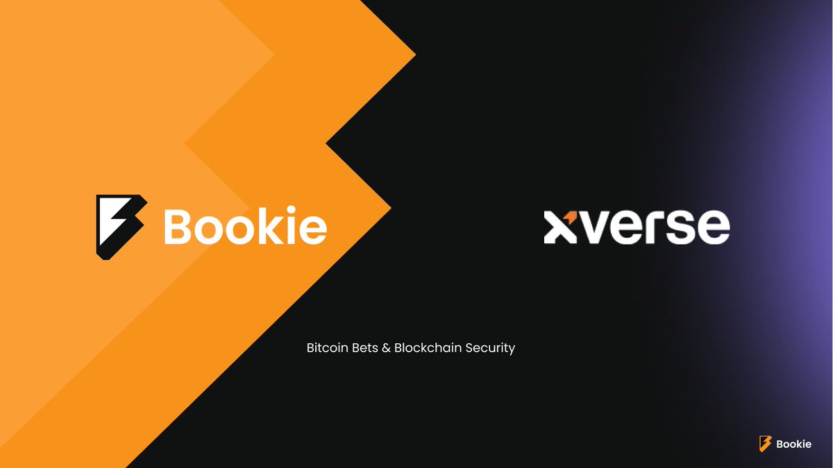 BookieDex's tweet photo. 🚨 We’ve just integrated @xverse wallet! 🔐

You can now connect and bet on Bookie using Xverse — a secure and seamless Bitcoin wallet experience built for Web3.

🟠 Instant BTC bets

⚡️ Fast, smooth onboarding

🎯 True self-custody

🎲 Try it now → https://t.co/u0Uqwz5jES https://t.co/6ySi6pKvpP