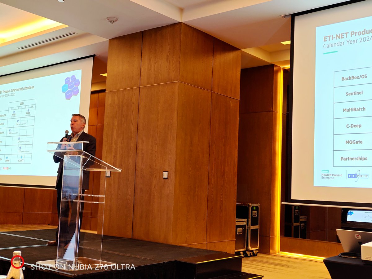 #ETINet preseting at #MEXTUG 2025