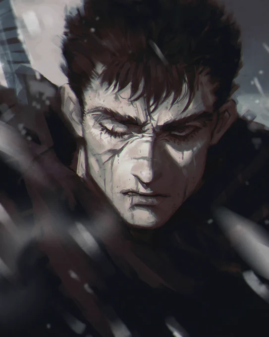 #FanArt │Berserk - "Vengeance Eyes" Artist: tomato ketchup