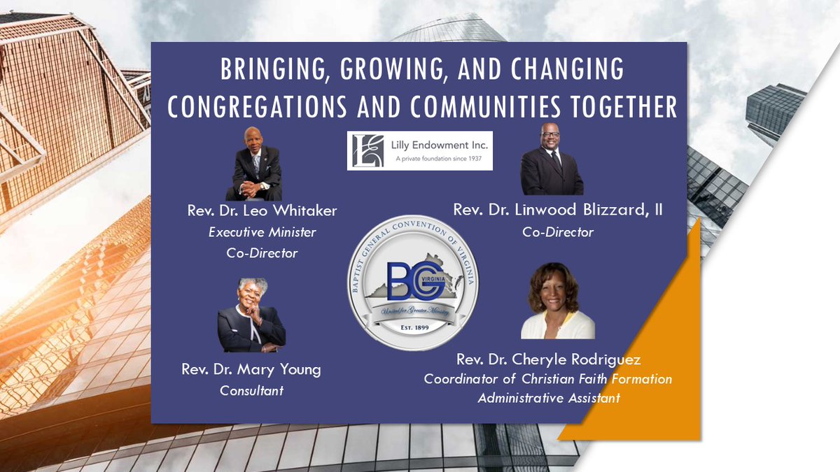 Deadline Extended to April 28th. 
Apply Today!
conta.cc/3FWJqP8

2025 Church Cohort Application Deadline for “Bringing, Growing, and Changing Congregations and Communities Together”