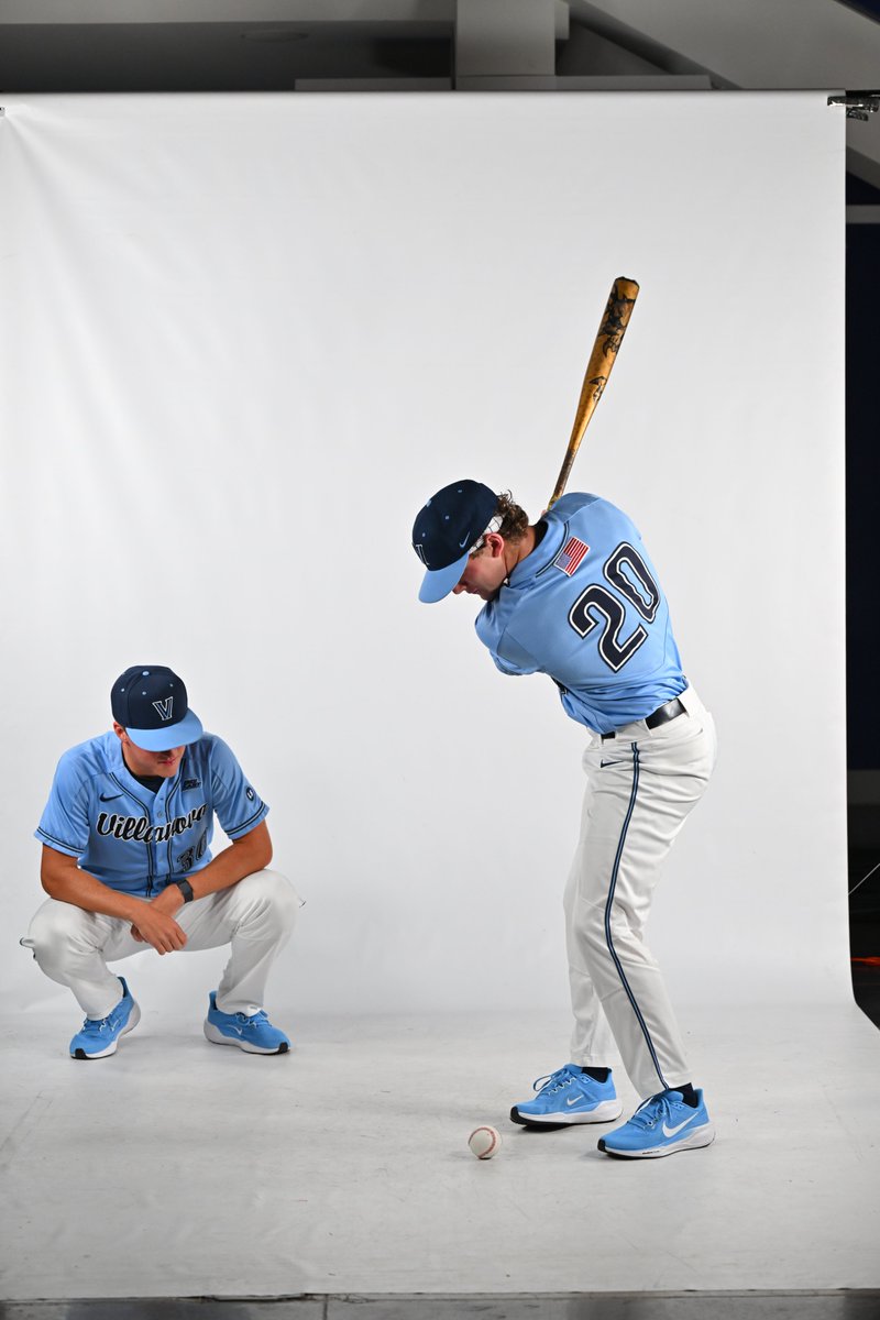 VUBaseball's tweet photo. Happy first day of @TheMasters! @VillanovaGolf, how's the form? ⛳️⚾️

#GoNova https://t.co/rXs7sS0mFi