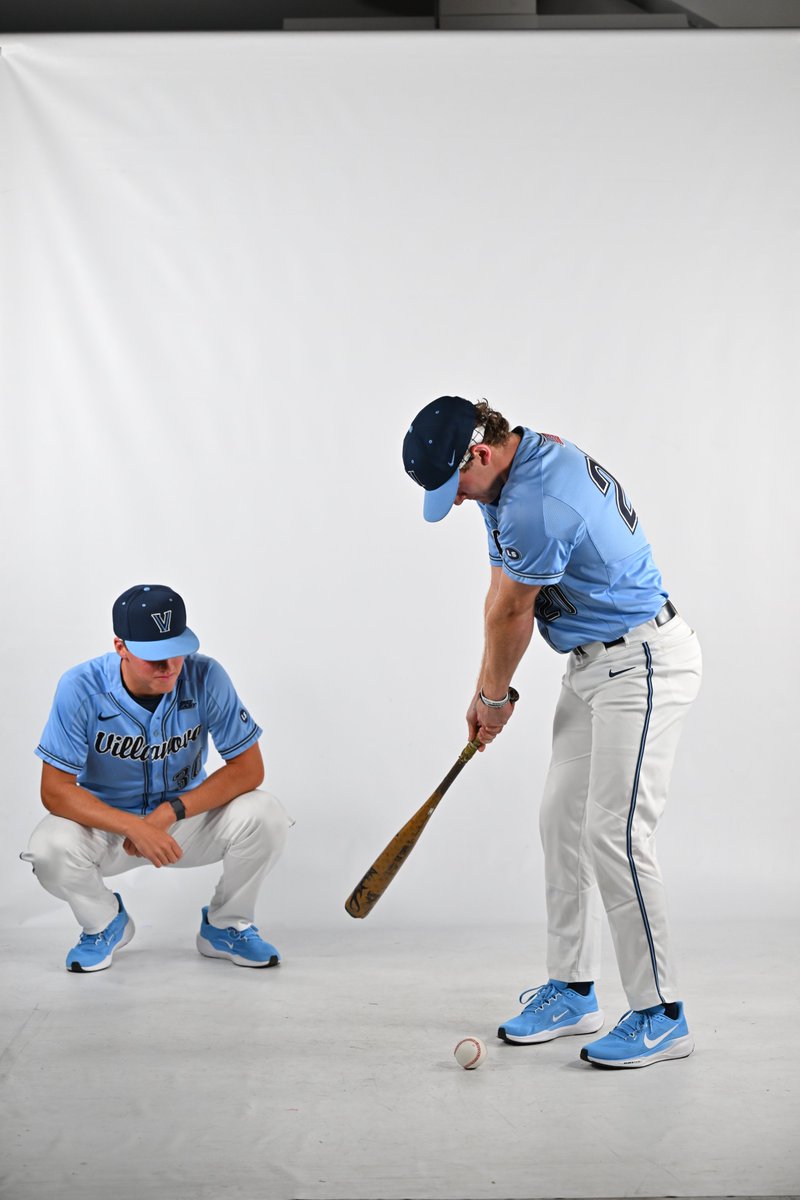 VUBaseball's tweet photo. Happy first day of @TheMasters! @VillanovaGolf, how's the form? ⛳️⚾️

#GoNova https://t.co/rXs7sS0mFi