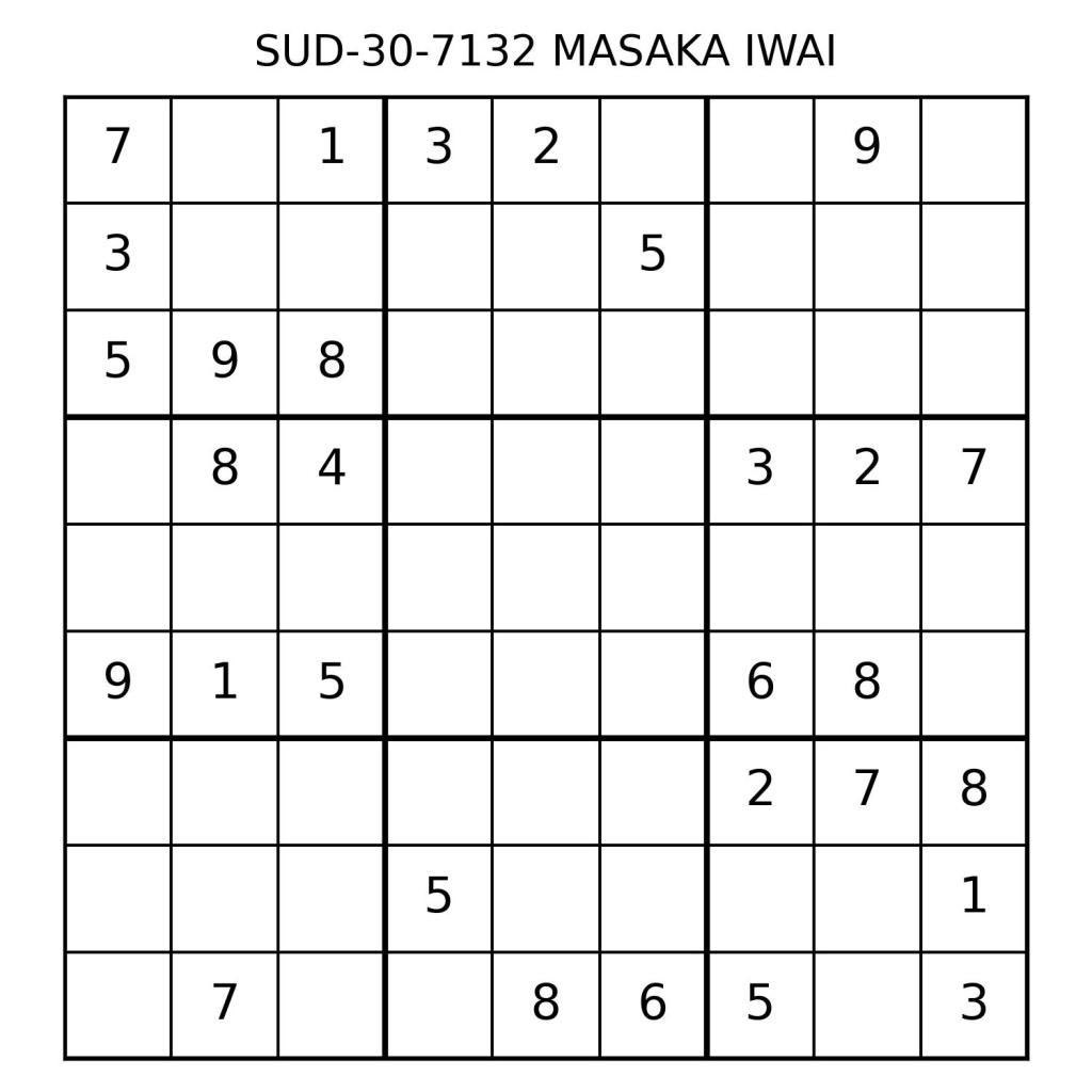 Masaka01I25703's tweet photo. #SCIP #美術館
きれいに描いた。
答はわかっているが
見ないで解いた。
右下の22222の辺りが
難儀した。
SCIP #数独
中央が空いてるのを作ってみた。
前に作ったのが難しかったので。
これは解けそう笑笑 https://t.co/61jAKAWgJd
