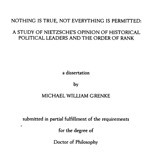 realKalos's tweet photo. "This study investigates Nietzsche's opinion of a select group of historical political leaders: Alcibiades, Alexander the Great, Julius Caesar, Frederick von Hohenstaufen, Cesare Borgia, Frederick the Great, and Napoleon... the 'Caesar' type..."

Found this. Maybe you like. PDF👇 https://t.co/Waa5Jxtmhh
