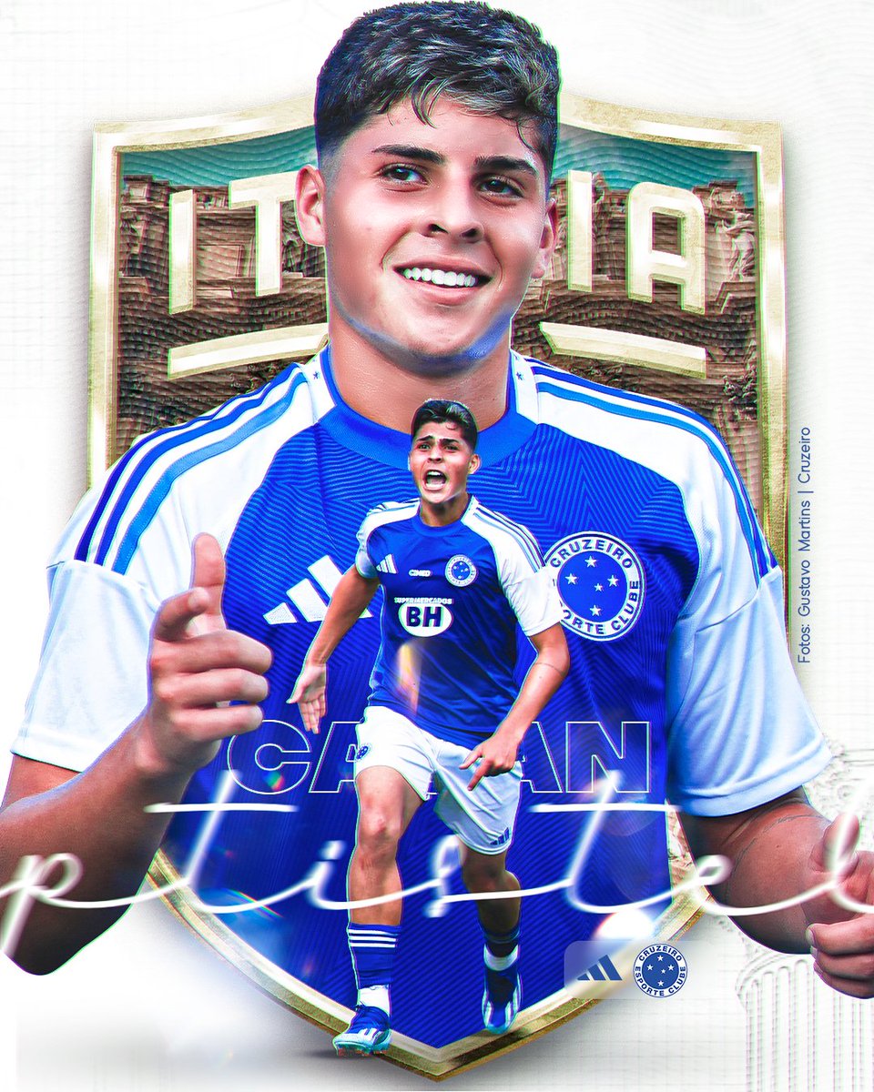 1921edits's tweet photo. O elenco profissional não tem ajudado, mas temos que valorizar nossos #CriasDaToca. Olho no Baptistella (@c_baptistella), a joia celeste. 🦊💎

📸: Gustavo Martins | @Cruzeiro https://t.co/NNV2pkrBTT
