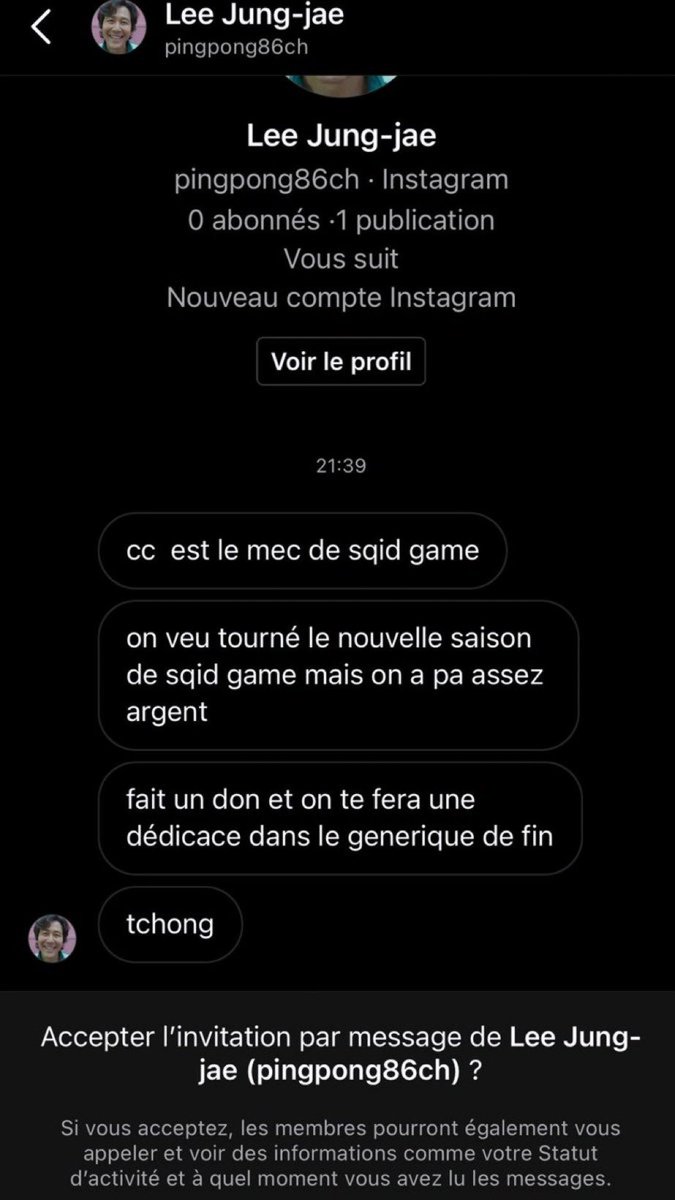 baraa_316's tweet photo. [THREAD] 

Les arnaques insta les plus drôles. https://t.co/yeic4EeGWI