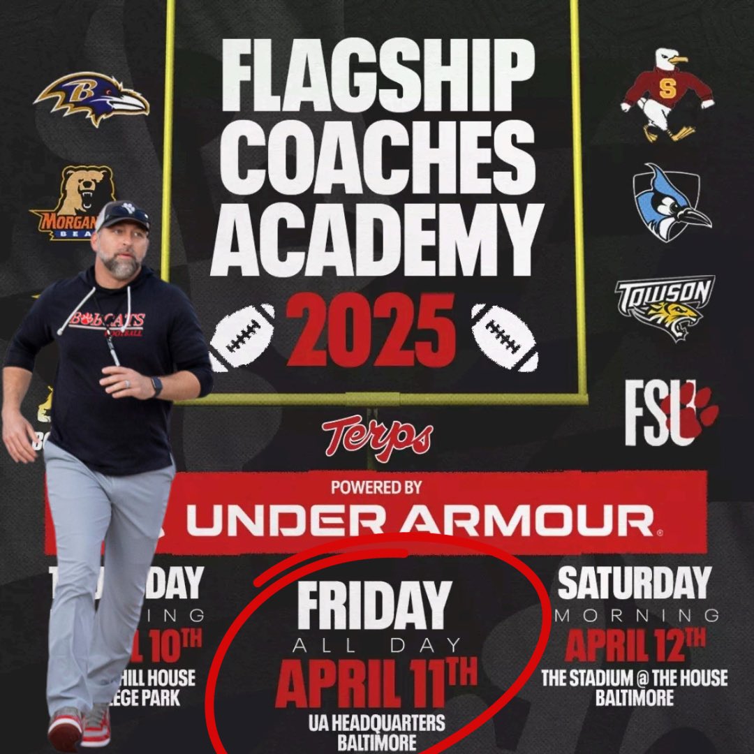 Frostburg Football (@frostburgfb) on Twitter photo When you open up a game with back to back onside kicks, who doesn’t want to hear about specials teams. <a href="/coach_ewags/">Eric Wagoner</a> talks Special Teams tomorrow at the Flagship Coaches Academy. When you open up a game with back to back onside kicks, who doesn’t want to hear about specials teams. <a href="/coach_ewags/">Eric Wagoner</a> talks Special Teams tomorrow at the Flagship Coaches Academy.