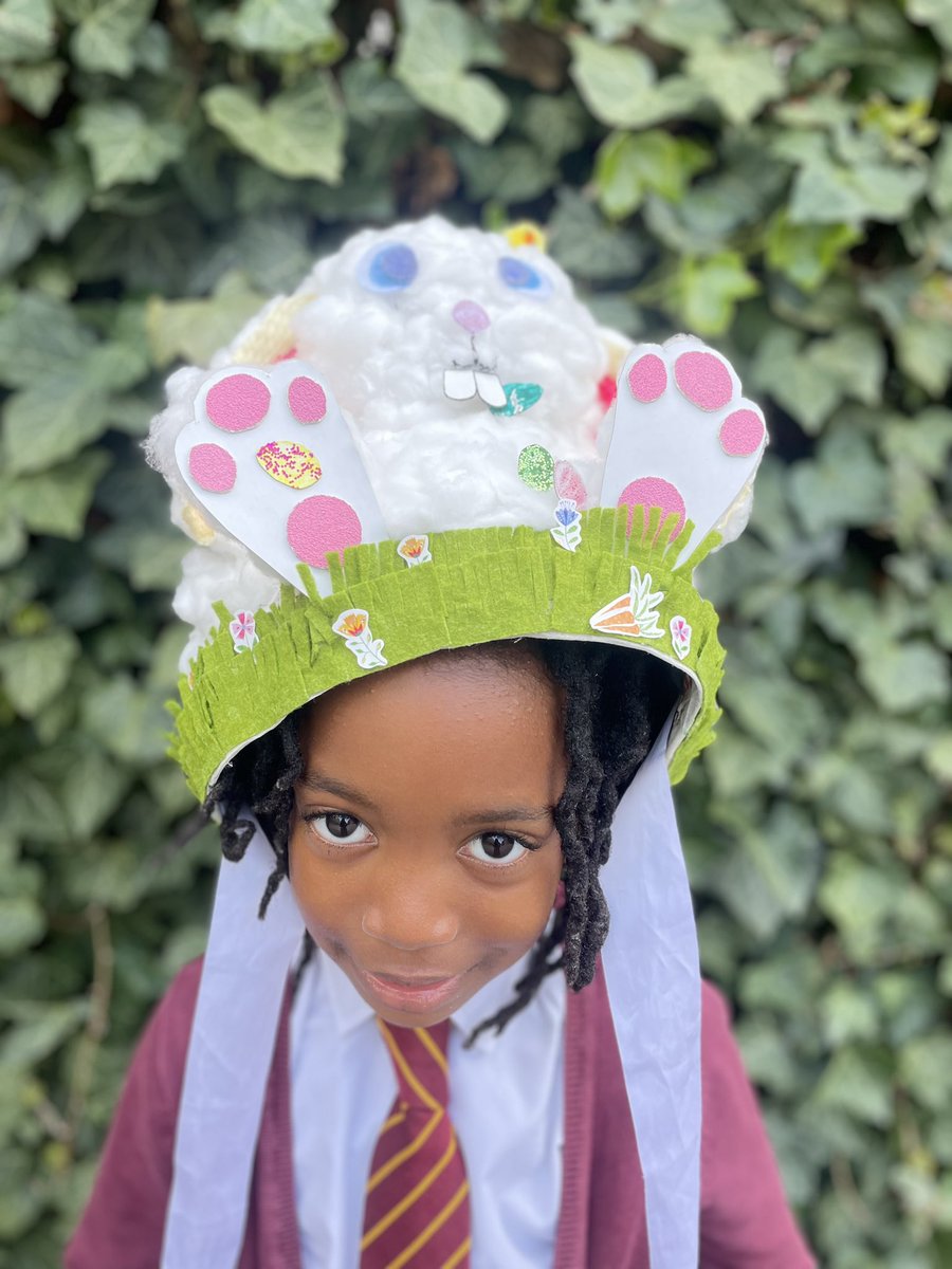 SJTDPrimary's tweet photo. A huge well done to the winners of this year’s Easter Bonnet Parade and to everyone who took part. 👏 
The competition was fierce as we have so many creative children (and parents!) Thank you for your efforts. 😍
Swipe to see the best bonnets! 1/2 https://t.co/cC1dkxg8Sn