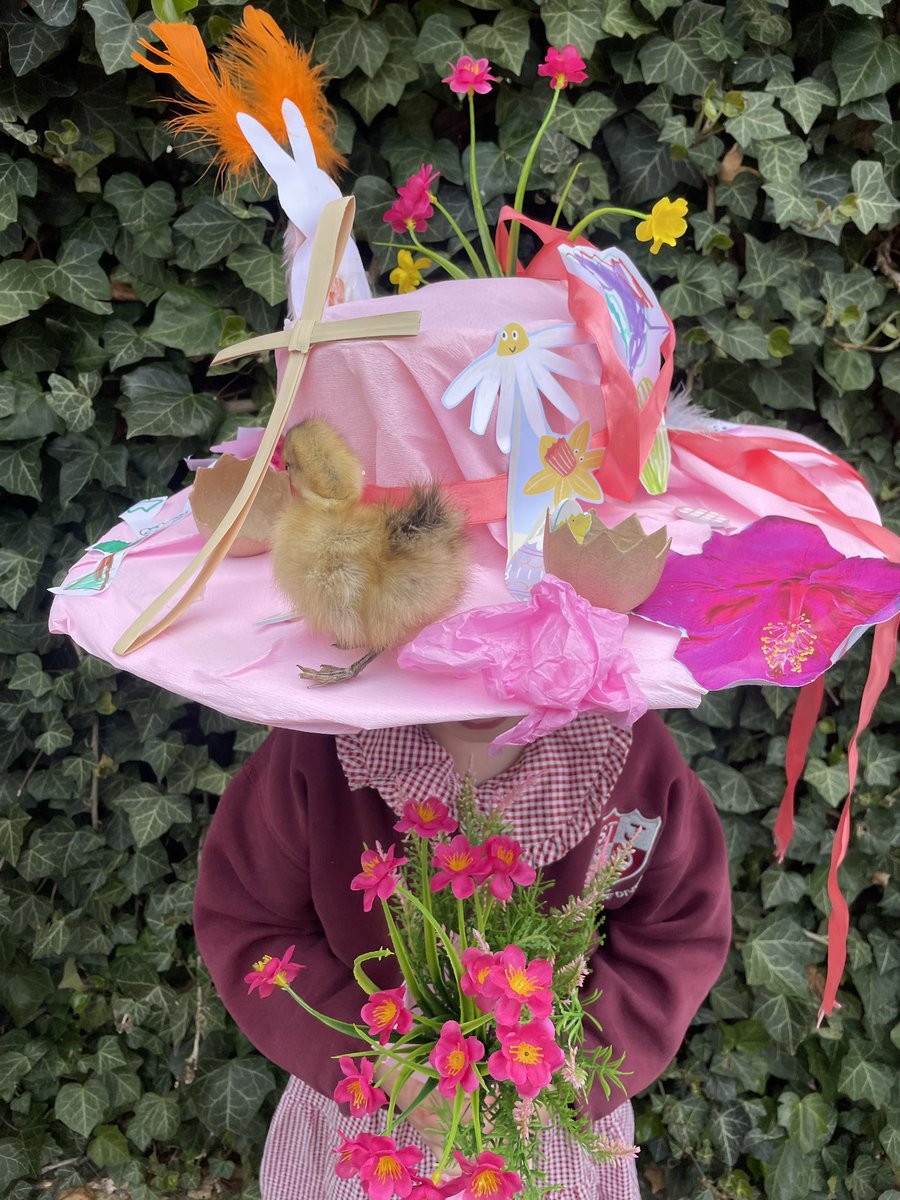 SJTDPrimary's tweet photo. A huge well done to the winners of this year’s Easter Bonnet Parade and to everyone who took part. 👏 
The competition was fierce as we have so many creative children (and parents!) Thank you for your efforts. 😍
Swipe to see the best bonnets! 1/2 https://t.co/cC1dkxg8Sn