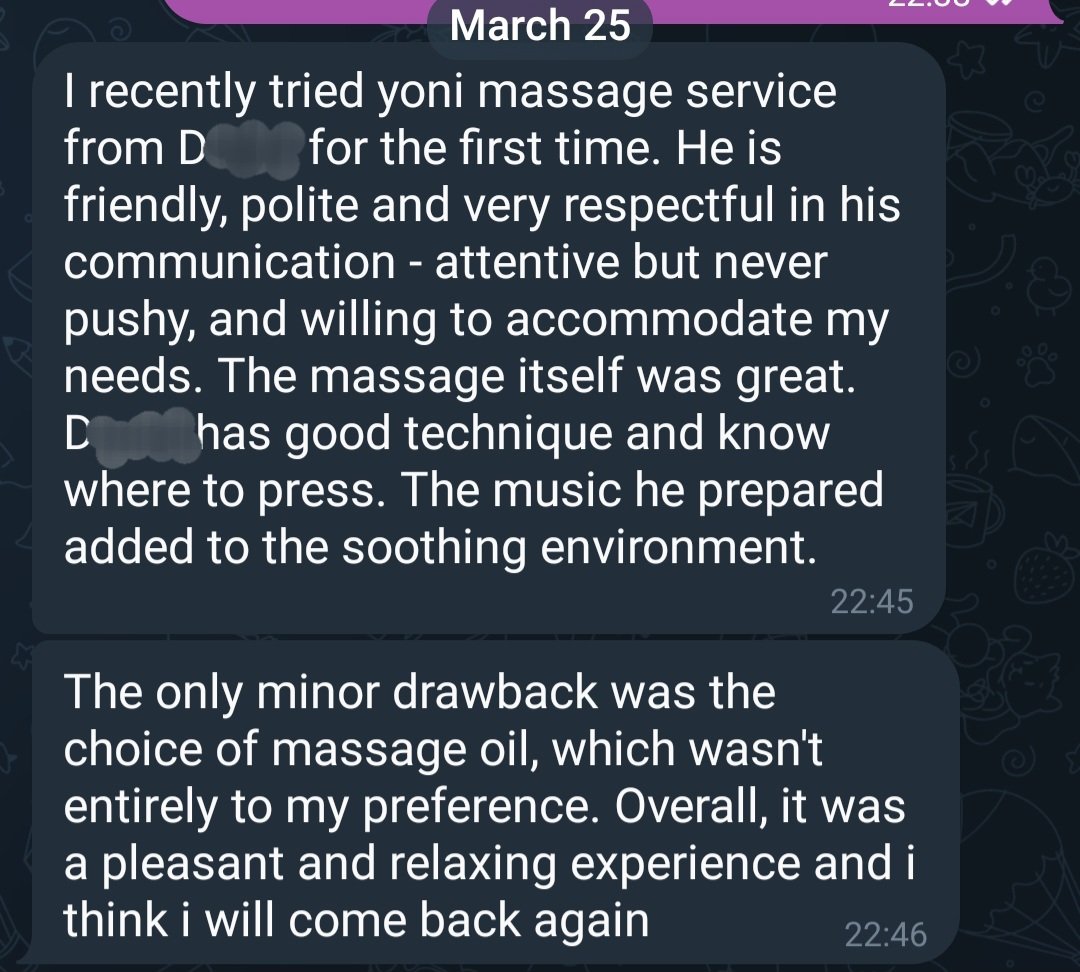 imara1111's tweet photo. A review from a kind and friendly lady who received my massage. https://t.co/3ow4Vfzo0Y