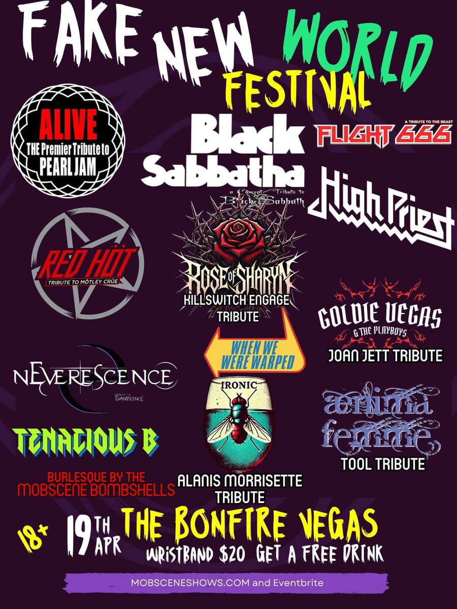 April 19th at the Bonfire!