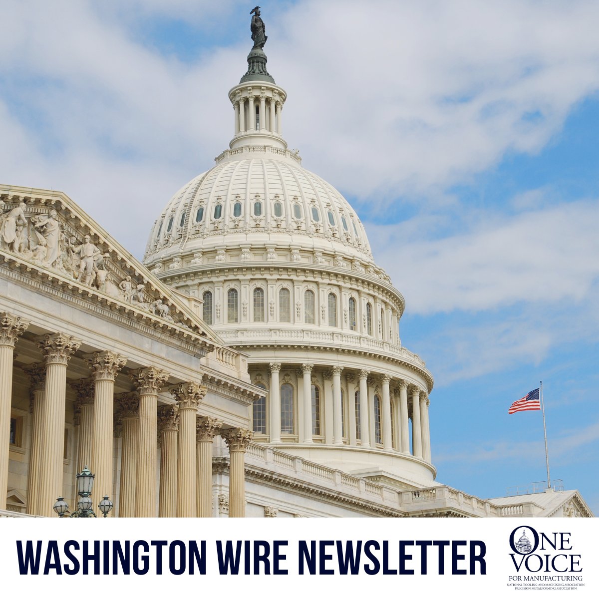 ⚙️ 🚨 This latest One Voice Washington Wire newsletter dives into topics such as:

📃 One Voice's comments on Copper Imports
🚗 President Trump's April 3rd Auto Tariffs
📉 Liberation Day Tariffs
&amp; more! Check it out here bit.ly/4jel5TN