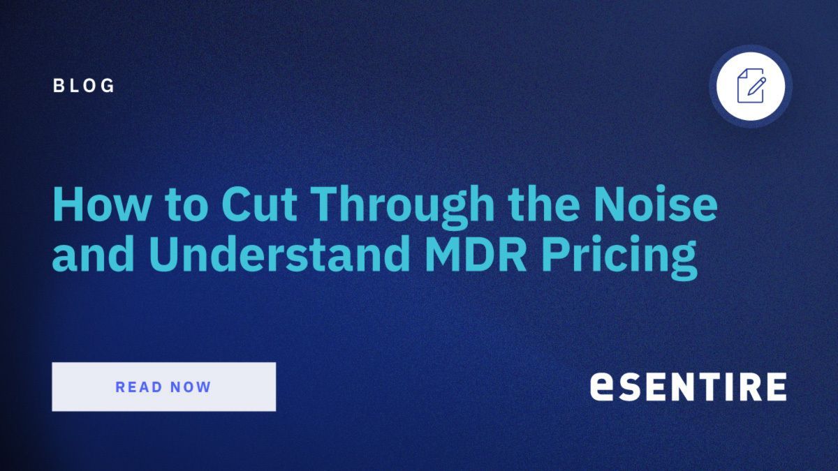 Confused by MDR pricing? You’re not alone.

Here are the key factors that impact #MDR pricing:

💻 Number of endpoints
🛡️ Type of coverage (network, endpoint, cloud)
🎯 Response capabilities
👾 Add-ons like threat-hunting

🔗 Read more here: bit.ly/3VGUhC0